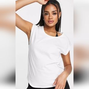 NWT - ASOS 4505 White Workout T-Shirt